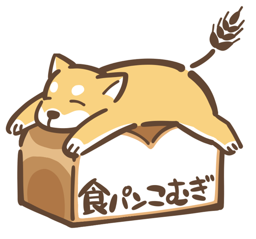 食パンこむぎロゴ